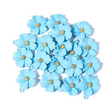 Summer Flower Pendant DIY Alloy Jewelry Making Accessories
