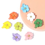 Summer Flower Pendant DIY Alloy Jewelry Making Accessories