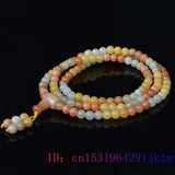 Men's Colored Jade Bead Bracelet Amulet Jewelry