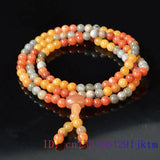 Men's Colored Jade Bead Bracelet Amulet Jewelry