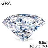 Colored Loose Moissanite Stones 0.5-20ct Pink Green Yellow Moissanites