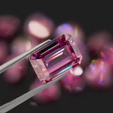 0.5-20ct Colored Loose Moissanite Stones Pink Green Yellow