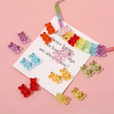 Colorful Bear Soft Candy Bead DIY Accessories Material