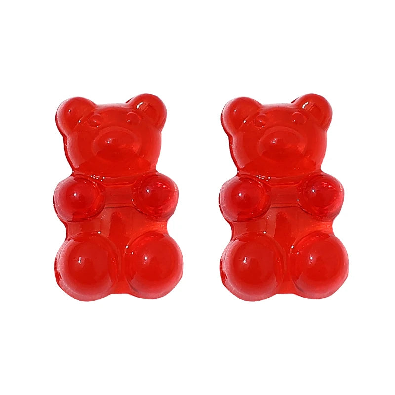 Colorful Bear Soft Candy Bead DIY Accessories Material