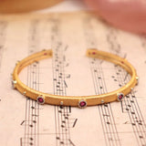 Vintage Open Bangle Cuff Bracelet for Women
