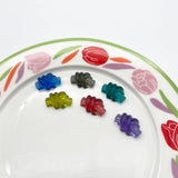 Colored Glass Resin Patch DIY Hairpin Jewelry Earring Accessories