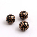 20mm 100PCS Acrylic Beads Quarterfoil for Necklaces