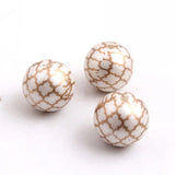 20mm 100PCS Acrylic Beads Quarterfoil for Necklaces