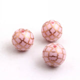20mm 100PCS Acrylic Beads Quarterfoil for Necklaces