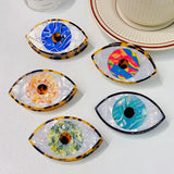 Acetate Devil's Eye Crab Hair Claw Clip - Evil Eye Hairpin Barrettes