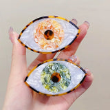 Acetate Devil's Eye Crab Hair Claw Clip - Evil Eye Hairpin Barrettes