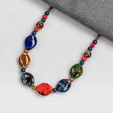Colorful Ceramic Gift Necklace for Women #XN009