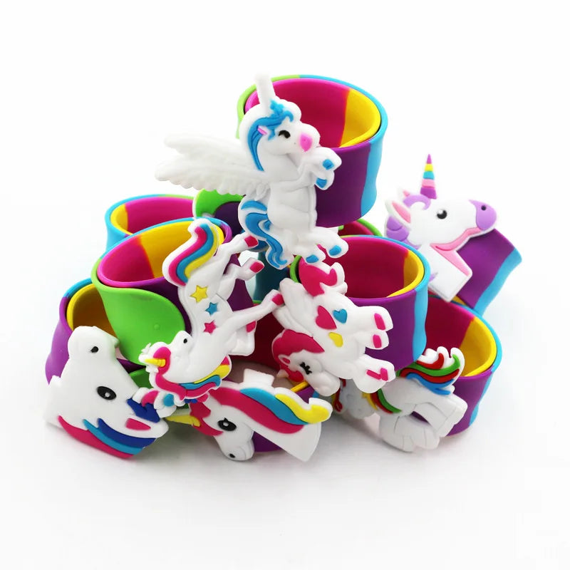Colorful Kids Slap Bracelet Enfant Christmas Gift Favors