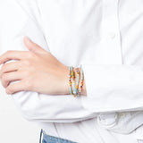 Colorful Bead Bracelet Bohemian Women Multi-layer Accessories