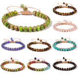 Colorful Beads Bracelet Natural Stone Charm Bracelet