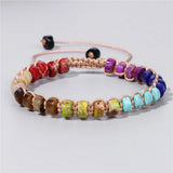 Colorful Beads Bracelet Natural Stone Charm Bracelet