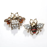 Colorful Bee Enamel Brooch Small Insect Brooch Pin
