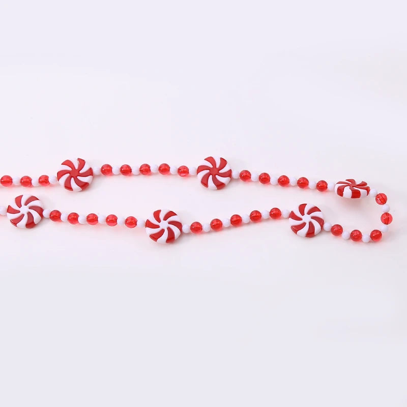 Colorful Candy Pendant Garland Tassel Beaded Sweets Ball Nursery Room Decor