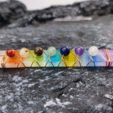 Chakra Pendant Natural Crystal Stone Meditation Yoga Jewel