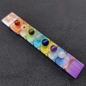 Chakra Pendant Natural Crystal Stone Meditation Yoga Jewel