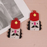 Colorful Resin Jewelry Charms 40pcs DIY Ornaments House Car Snowman Cup Man