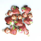 Enamel Monkey Charms Pendant for Jewelry Making