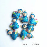 Enamel Monkey Charms Pendant for Jewelry Making