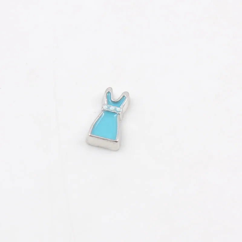 Colorful Alloy Floating Charm For Memory Living Locket