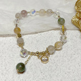 Colorful Crystal Natural Stone Lucky Bracelets for Women