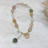 Colorful Crystal Natural Stone Lucky Bracelets for Women