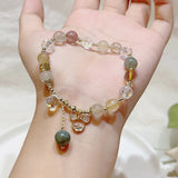 Colorful Crystal Natural Stone Lucky Bracelets for Women