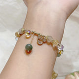 Colorful Crystal Natural Stone Lucky Bracelets for Women