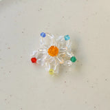Woven Crochet Flowers Patch Sticker DIY 20pcs
