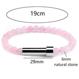 Colorful Crystal Stone Beads Bracelets for Men Women