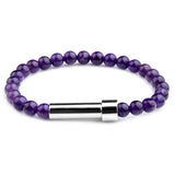 Colorful Crystal Stone Beads Bracelets for Men Women