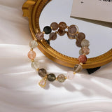 Colorful Crystal Strawberry Crystal Bracelet Women Bracelets Jewelry