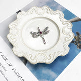 Colorful Dragonfly Pendant 925 Sterling Silver Boho Gift For Women Girls