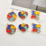 Colorful Enamel Alloy Charms 20pcs Necklace Pendants