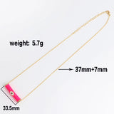 Colorful Evil Eyes Choker Chain Necklace 18k Plated Jewelry