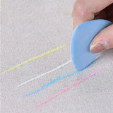 Colorful Erasable Fabric Tailors Chalk Clothing Pattern Triangle Sewing Tool