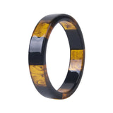 Colorful Acrylic Bracelet Bangles Femme Resin Wide Cuff Bangles for Women