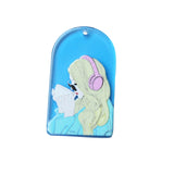 Colorful Women Image Printing Resin Charms 24pcs DIY Jewelry Findings