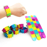 Colorful Slap Wristband Bracelet Kid Gift Favor