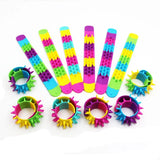 Colorful Slap Wristband Bracelet Kid Gift Favor