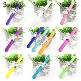 Colorful Flexible Unicorn Slap Bracelet Wristband Kid Children Girl Boy Bangle