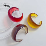 Colorful Geometric Bangle Bracelets for Women