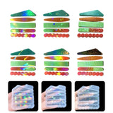 Colorful Holographic Hair Clip HairClips Resin Silicone Mold DIY Craft