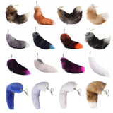 Colorful Plush Keychain Pendant Bag Accessory