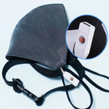 LED Fiber Mask Rechargeable Christmas Sports Bar Dance Party Mask