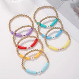 Boho Beaded Love Heart Bracelet Set for Women